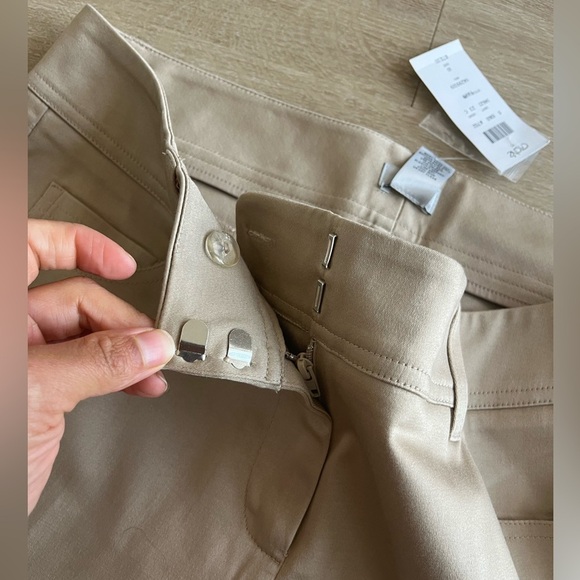 CACHE Tan Ankle Pants Size 10 NWT - Picture 7 of 9